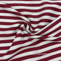 Stretch 90gsm Striped Pattern Pinting Rayon Fabric
